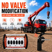 Télécommande de grue mobile électro-hydraulique proportionnelle de haute qualité à 4, 5, 6, 7 ou 8 boutons