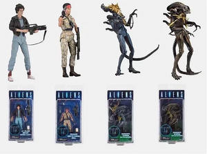 NECA Aliens 7 "Scale Series 12 Xenomorph Alien Action Figure Warrior Blue (Battle Damaged) Private Jenette <span class=keywords><strong>Vasquez</strong></span> - Product Image 2