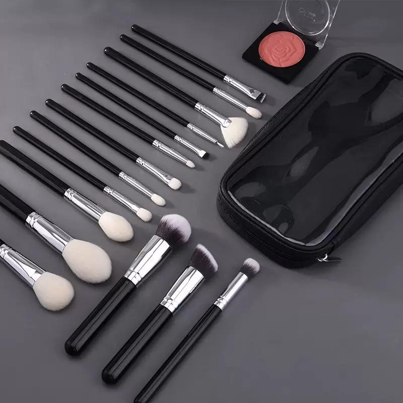 15pcs makeup brushes with bag