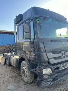 Used Actros 2644 Chassis Concrete Pump Truck Tractor With Diesel Power Engine Pump Motor Max Horizontal Conveying Distance 50m