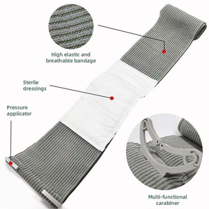 Bon pansement <span class=keywords><strong>israélien</strong></span> de 6 pouces, pansements d'urgence, <span class=keywords><strong>garrot</strong></span>, pansement médical stérile, pansement en rouleau pour le camping en plein air, la randonnée - Product Image 4