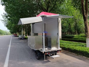 Camions de restauration rapide, remorques de cuisine commerciale, chariots à hamburgers, frites, pizzas, hot-dogs, restaurant mobile entièrement équipé à vendre - Product Image 2