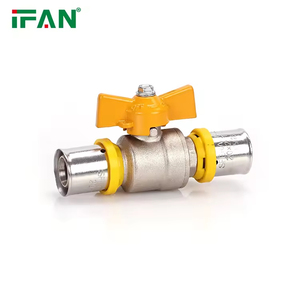 IFAN Usine OEM Couleur Personnalisé Eau Chaude et Gaz Laiton PEX Al Tuyau Connecteur 16-63mm <span class=keywords><strong>Multicouche</strong></span> En Aluminium Tuyau Presse Raccords - Product Image 4
