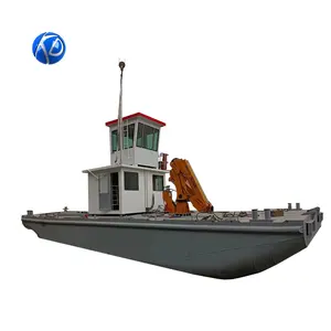Barco de trabajo para Río y puerto