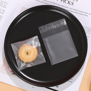 छोटे प्लास्टिक बेकिंग कुकी बिस्किट बैग कैंडी स्नोफ्लेक पैकेजिंग स्वयं चिपकने वाला पाउच - Product Image 3