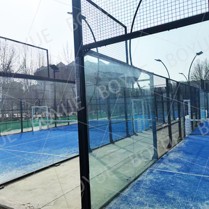 Pista de Pádel Panorámica al Aire Libre, Pista de Pádel Cubierta para la Construcción de Centros Deportivos Profesionales - Product Image 3