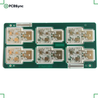 PCBSync Rogers RT/duroid 5880 0.5mm 1oz Or dur 2 couches Carte RF à perte ultra-faible