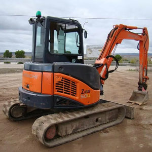 Excavadora Hitachi ZX55 usada, excavadora de cadenas, excavadora Hitachi grande de 6 toneladas a la venta - Product Image 1