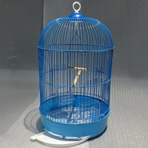 Köpek kafesi yüksek kaliteli dairesel kuş kafesi kolay kurulum kapalı açık kullanım için nefes demir şasi <span class=keywords><strong>Aviary</strong></span> asılı fabrika - Product Image 2