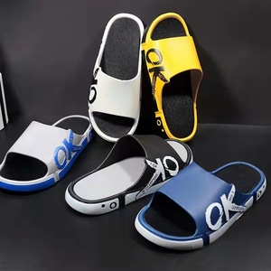 Sandales plates décontractées tendance pour garçon Nouveau créateur <span class=keywords><strong>Pantoufles</strong></span> d'extérieur en PVC Chaussures OK <span class=keywords><strong>Pantoufles</strong></span> pour hommes - Product Image 6