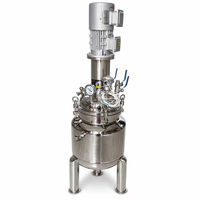 Cuve de Réaction Chimique Multifonctionnelle 500L à Chauffage Électrique, Agitation par Grattoir, Mélange Mural et Moteur d'Aspiration Sous Vide