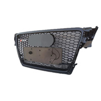 Veidt Convient pour Audi A4L 08 09 10 11 12 Modifié Grille RS4 Quatre Roues Motrices Nid d'Abeilles Face Avant A4L Grille RS4