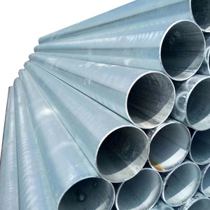 Proveedores de Tuberías de Acero Redondas Galvanizadas por Inmersión en Caliente ASTM A53 S235jr S355jr para la Construcción - Product Image 2