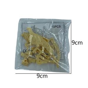 Modelo de esqueleto de dinosaurio de plástico saludable personalizado, promoción de diseño DIY, fábrica de juguetes de excavación congelada educativa para niños - Product Image 5