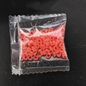 Bandes élastiques de pêche, anneaux pour vers de sang jaunes, 50 pièces en sachet, accessoires de pêche pour équipement de pêche - Product Image 2