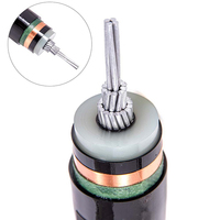 3-adriges Mittelspannungs-Stromkabel Aluminium 1 * 35mm ² 1 * 50mm ² 1 * 70mm ² 3 * 35mm ² Elektrokabel Kabel Hersteller PVC NA2X2Y XHHW-2