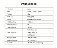 Traceur GPS pour motos DAGPS 2G TK110, coupure moteur à distance, suivi GPS en temps réel