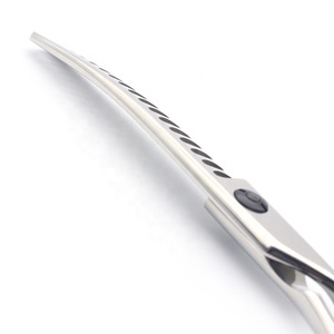 Ciseaux effilés pour droitiers, en acier inoxydable 4Cr13, lame droite et tranchante, 30 dents, embouts de sécurité, ciseaux de toilettage pour animaux de compagnie 6 en 1 pour - Product Image 5