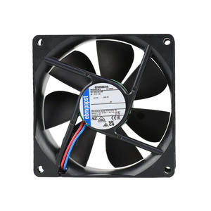 Ventilador Axial de Gabinete con Rodamiento de Bolas 3412NHH 92x92x25mm 9225 12VDC 2.9W 0.24A 3250RPM 102m3/h, Ventilador de Refrigeración CC Eléctrico OEM - Product Image 1