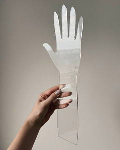 Plantilla de mano de Henna de plástico <span class=keywords><strong>acrílico</strong></span> <span class=keywords><strong>para</strong></span> <span class=keywords><strong>practicar</strong></span> Tatuaje transparente mano y tablero <span class=keywords><strong>acrílico</strong></span> reutilizable - Product Image 4