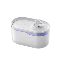 Nouvelle fontaine d'eau automatique pour chat, distributeur d'eau de 2,8 l pour chien avec filtres de remplacement pour chats et chiens