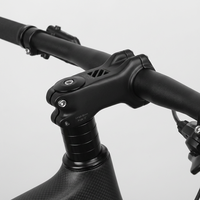 Tige de vélo en carbone TOSEEK, pièce de rechange haute performance, 28,6 mm (fourche 31,8 mm (guidon)) pour vélo, tige de vélo à angle négatif