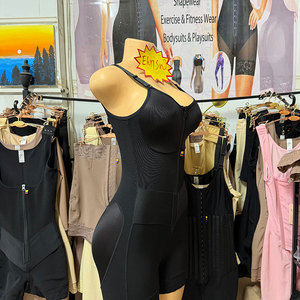 Nuovo Body Modellante da Donna Plus Size con Spalline Sottili, Effetto Sollevamento Fianchi e Controllo Pancia con Cerniera - Product Image 2