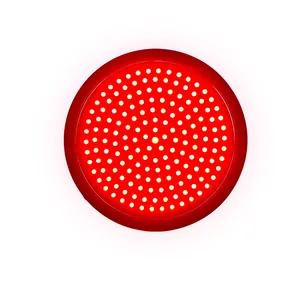 Boîtier PC à haute luminosité pour lumière de signal LED, 200mm, rouge ou vert, nouveau design, bon marché