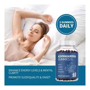 Gomitas de Ashwagandha Orgánica de Marca Propia para Hombres Adultos, Aumento de Energía y Recuperación Muscular con Apoyo Inmunológico - Product Image 2