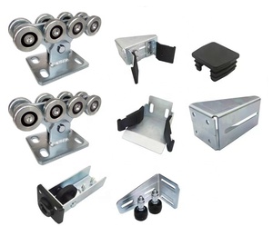 Chariot extérieur moderne pour <span class=keywords><strong>portail</strong></span> <span class=keywords><strong>coulissant</strong></span> en porte-à-faux Rouleau de roue à 360 degrés Garantie d'un an Vis en acier zinc <span class=keywords><strong>aluminium</strong></span> durable - Product Image 2
