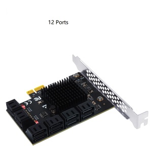 การ์ดขยาย PCI-E เป็น SATA3.0 พร้อมพอร์ต 24 20 16 12 10 พอร์ตการ์ดอะแดปเตอร์โซลิดสเตตไดรฟ์สำหรับเกม - Product Image 5