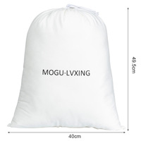 Pochette Cadeau Personnalisée ZEHUI en Coton-Lin avec Cordon de Serrage, Emballage Universel, Sac Imprimé Sérigraphié Modèle CS