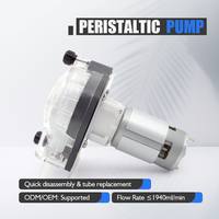 Pompe péristaltique LEFOO 2900 ml/min, fabricants de pompes péristaltiques, moteur 12V DC, transfert de fluides, dosage pour hydroponie, pompe péristaltique à haut débit