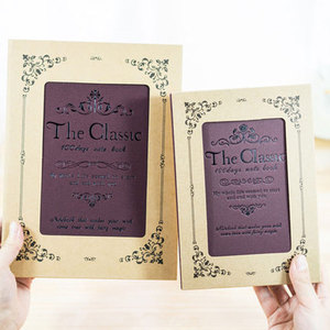 Cuaderno de Tapa Dura de 32K con Diseño Vintage Estilo Europeo para Escribir Notas - Product Image 3