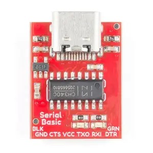 CH340C TYPE C USB 3.3V 5V to TTL Serial Adapter Module Bus Conversion Chip ISP Communicate Connector for ardui Drop