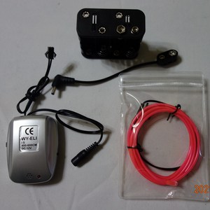 Cable <span class=keywords><strong>EL</strong></span> con inversor de cable <span class=keywords><strong>EL</strong></span> intermitente controlado por voz, adecuado para uso en bares/escenarios de KTV. Se ilumina al ritmo de la música. - Product Image 4