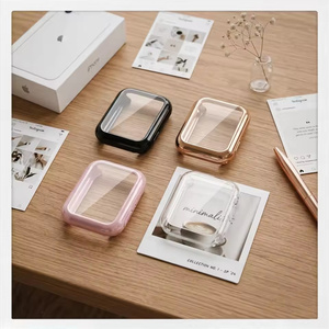 Étui de montre pour <span class=keywords><strong>Huawei</strong></span> <span class=keywords><strong>Band</strong></span> 11 Pro, protecteur d'écran, cadre de protection complet en TPU souple plaqué - Product Image 4