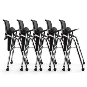<strong>Furniture</strong> Wholesale Waiting Room Training Room Chairs with Writing Board Reception Office Chair for Events - Product Image 2