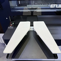 Imprimante DTG industrielle I3200 à double tête avec nettoyage automatique des têtes, encre pigmentée textile, machine d'impression sur t-shirts