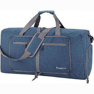 Échantillon Gratuit Grand Sac de Sport Imperméable en Bâche, Sac Fourre-tout de Luxe pour Week-end, Sac à Dos de Voyage à Bandoulière pour Hommes, pour Chaussures d'Extérieur - Product Image 1