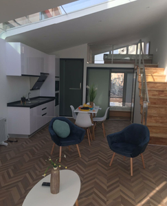 Casa de Salón al aire libre Panel sándwich + marco de acero ligero Interior decorado, casa prefabricada - Product Image 5