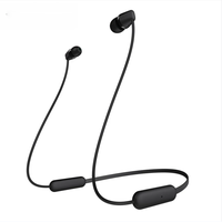Vente en gros WI-C200 écouteurs intra-auriculaires stéréo sans fil 5.0 Écouteurs de sport en cours d'exécution Casque magnétique avec micro pour SONY WI-C200
