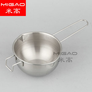 Migao Stainless Steel <b>Melting</b> Bowl 400ml Hemispherical For <b>Chocolate</b> Coffee Tea - Product Image 1