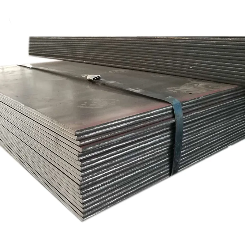 China Steel Produk A572 Grade 50/Astm A283 Gr C/Ss355 Hitam 20Mm Tebal Logam Besi Plat Baja Lembaran Harga Per Ton