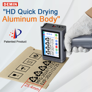 New 25.5 mét cầm tay nhôm máy in phun 600DPI nhanh khô ngày hết hạn mã hóa máy 1 năm cho thẻ chai Woods - Product Image 4