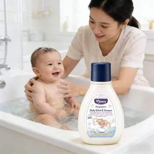 Nettoyant Doux Formule Délicate pour Peaux Sensibles Sans Larmes pour Nouveau-né 2-en-1 Lavant et Shampoing Bébé Format Voyage 100ml - Product Image 4