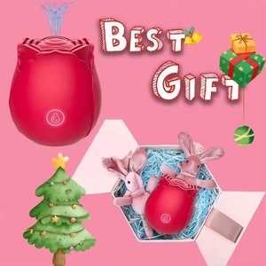 Fabricante de Vibradores en Forma de Rosa a Prueba de Agua al por Mayor, Vibrador de Succión de Clítoris y Pezones en Forma de Rosa, Juguetes Sexuales para Mujer a Precio Económico - Product Image 4