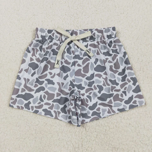 Short de bain gris camouflage pour garçon Prix normal : 7,50 $ - Product Image 1