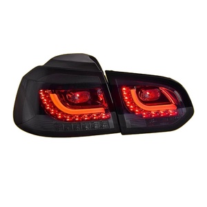 Feux arrière à LED pour Volkswagen Golf 6, neufs, avec clignotants dynamiques, pour modèles 2010-2013, 12V, YAB-GEF - Product Image 4