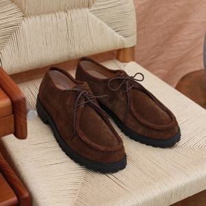 Zapatos Amekaji Retro Americanos para Hombre, de Cuero Genuino Japonés, con Plataforma, para Fiesta, Oficina, Trabajo, con Parches, Antideslizantes, Ligeros y Transpirables - Product Image 1